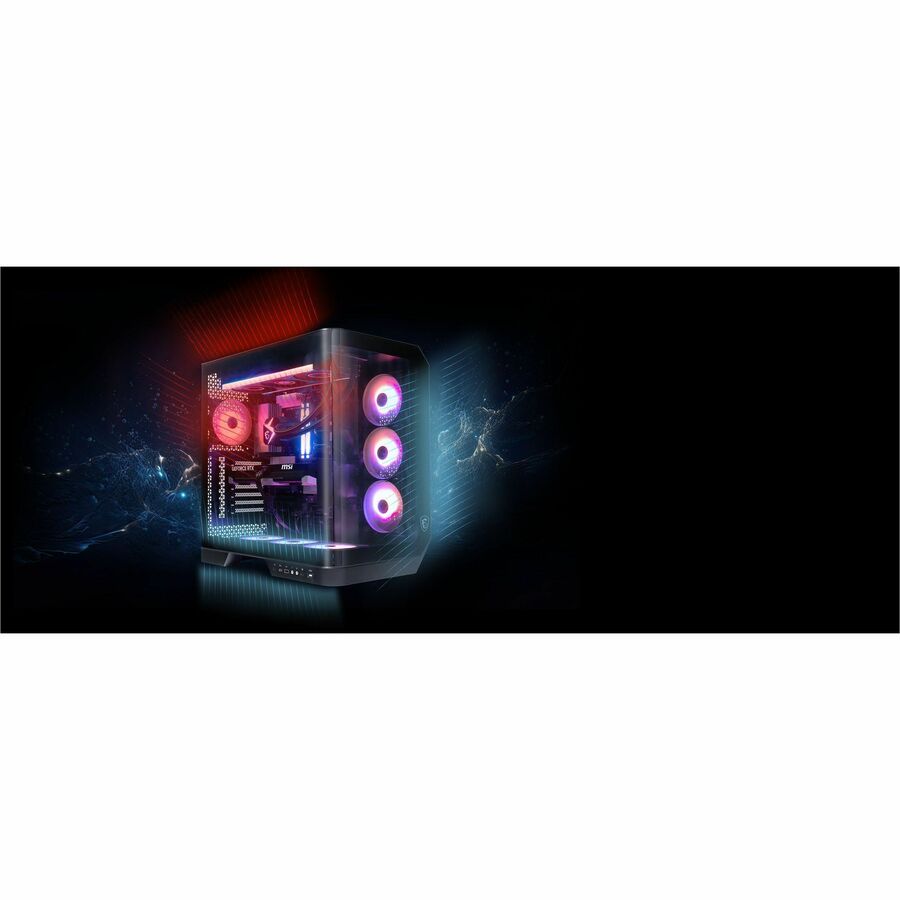 MSI Vision ZS Vision Elite ZS 9NVZ-1481US Gaming Desktop Computer - AMD Ryzen 9 9950X3D - 64 GB - 2 TB SSD - Black MSI Vision ZS Vision Elite ZS 9NVZ-1481US Gaming Desktop Computer - AMD Ryzen 9 9950X3D - 64 GB - 2 TB SSD - Black